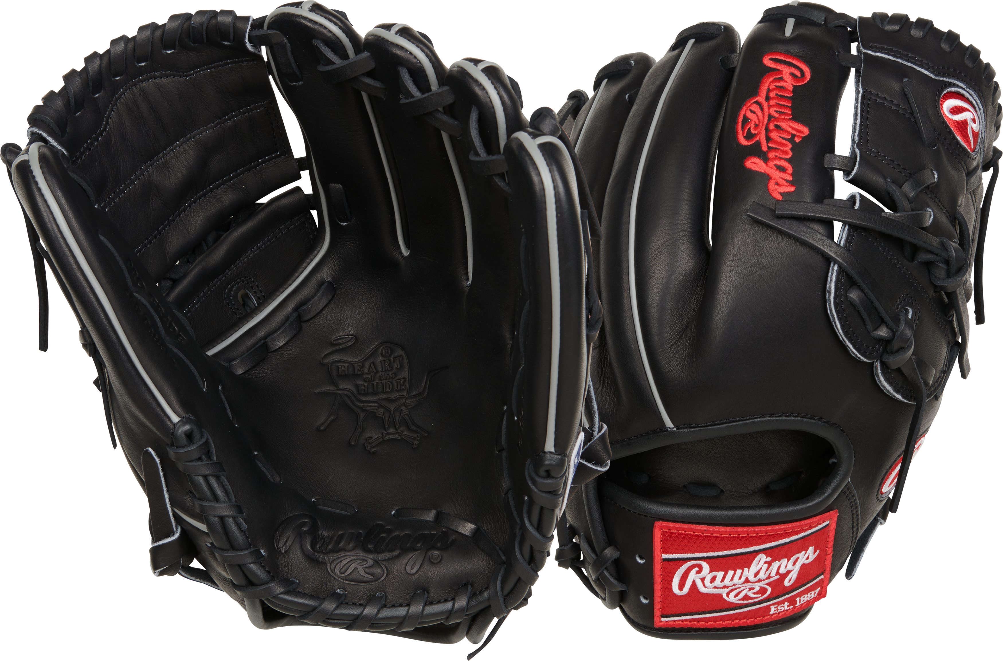 Rawlings Heart of the Hide PROT206 9B Baseball Glove for Pitchers & Infielders - Premium Leather Mitt for Training & Games
