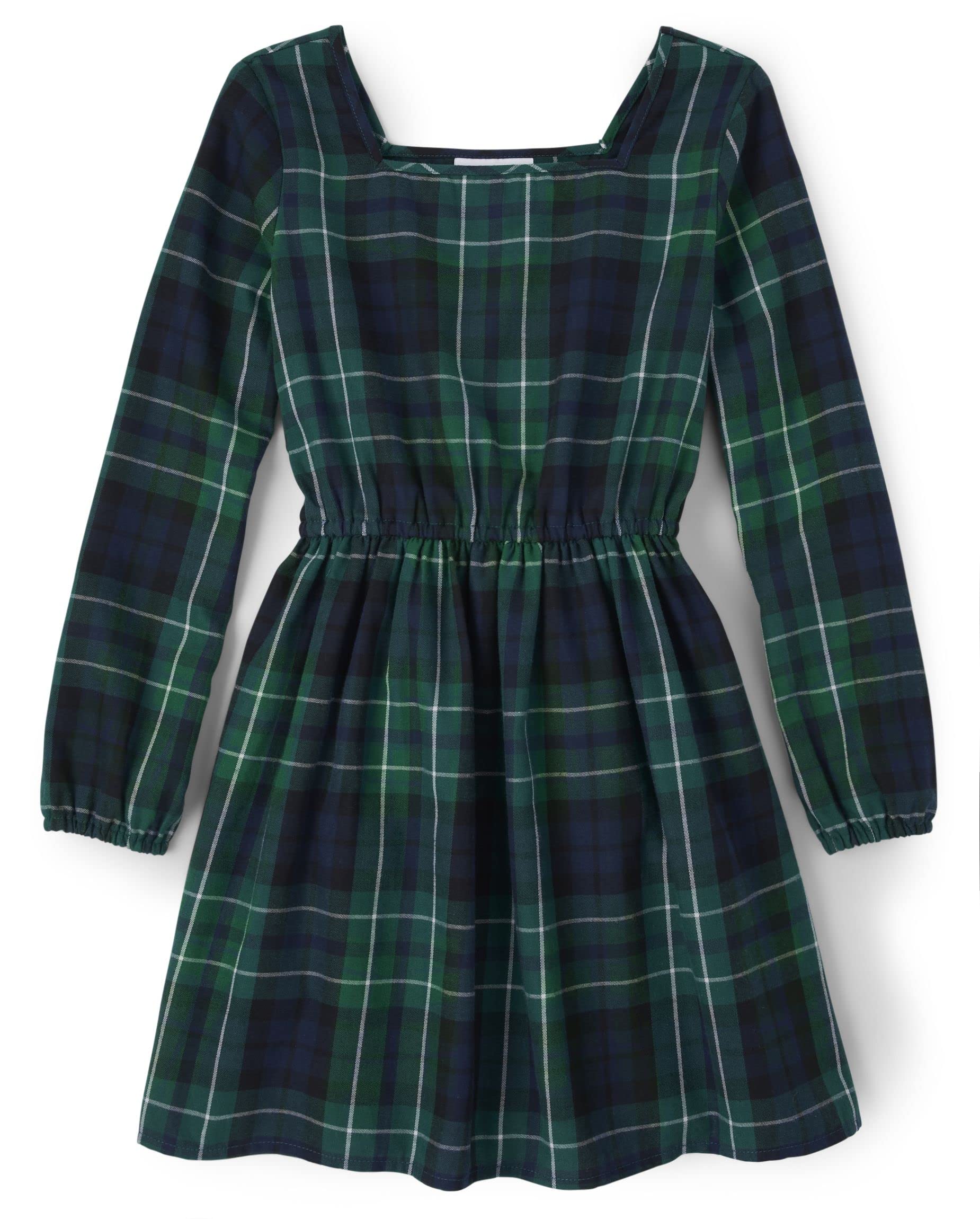 The Children's Place Girls' Long Sleeve Fashion Dress - Cute & Stylish Casual Wear for School, Parties & Special Occasions | Toddler to Big Kids Sizes