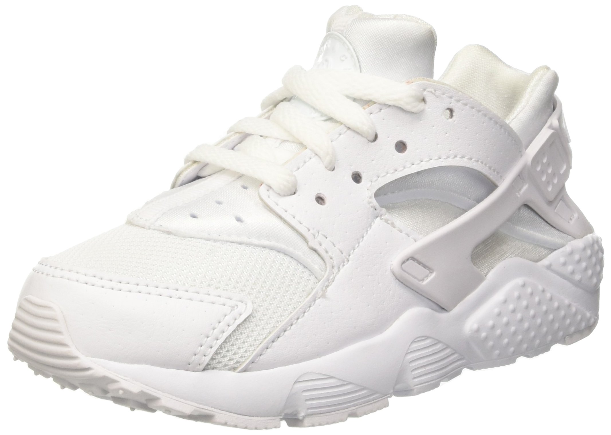 Nike Kids Pre-School Huarache Run Sneakers - White/Pure Platinum (Size 11.5 M) | Lightweight & Comfortable for Toddlers | Perfect for Preschool Activities, Playground & Daily Wear