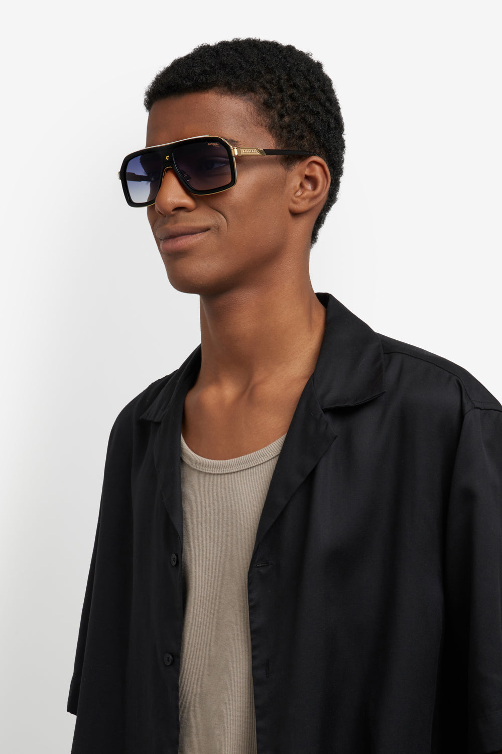 Carrera CA 1053/S/TI Men's Titanium Sunglasses - Polarized UV Protection for Driving, Running & Outdoor Sports