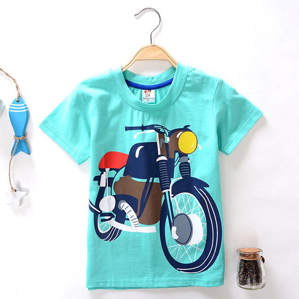 Best Kids Boys & Girls T-Shirts - Cute Cartoon Short Sleeve Toddler Outfits & Sets for Playtime, School & Everyday Wear