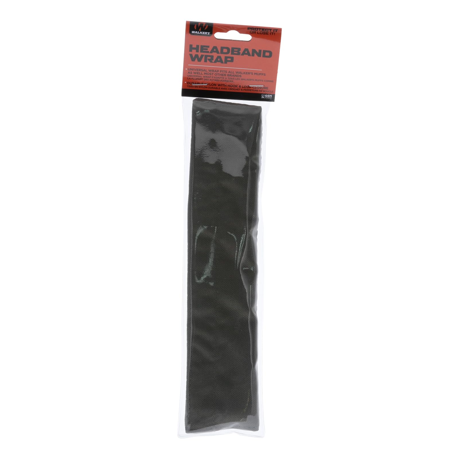 Walker's Universal Shooting Earmuff Headband Wrap - Breathable Hearing Protection Cover with Hook & Loop Closure for Shooting Range, Hunting & Outdoor Sports