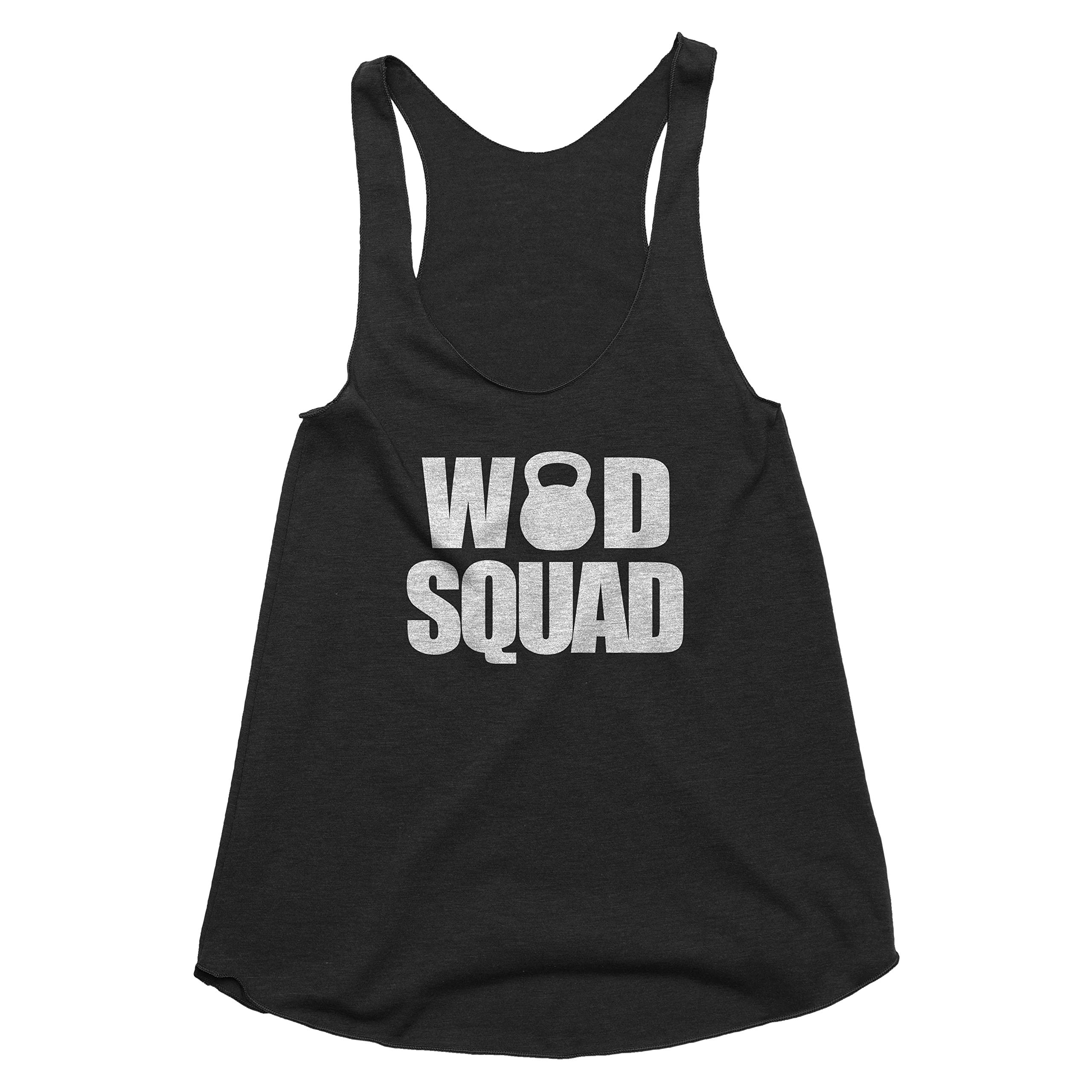 WOD Squad Women's CrossFit Gym Tank Top - Breathable Workout Shirt for High-Intensity Training & Fitness