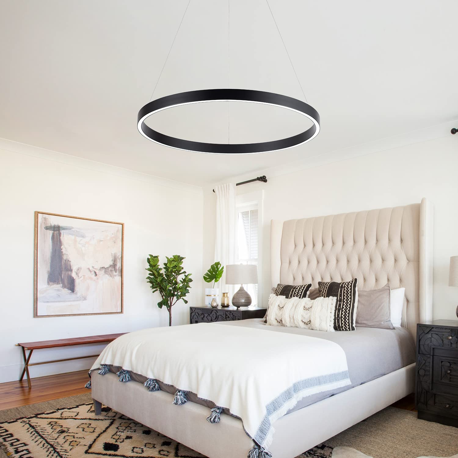 Modern LED Pendant Light - 23.6
