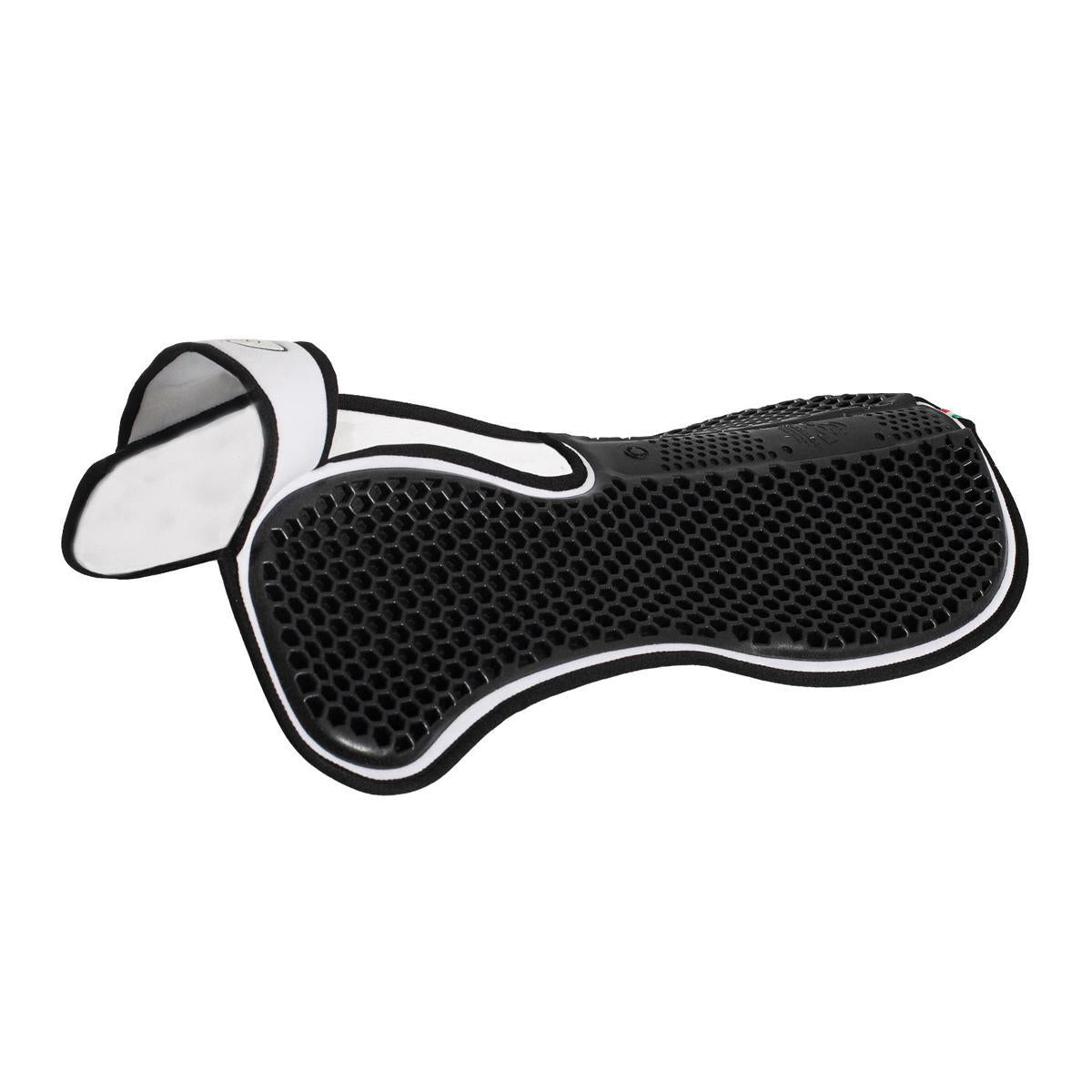 Acavallo Withers Free Hexagonal Soft Gel Saddle Pad with Micropile Technology - Perfect for English & Western Riding, Horse Training & Competition