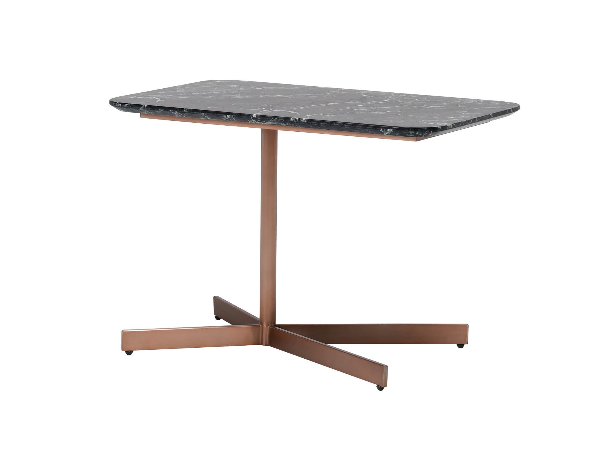 Ninovan Side Table - Modern Nightstand & End Table for Bedroom, Living Room - Small Accent Table with Storage Shelf