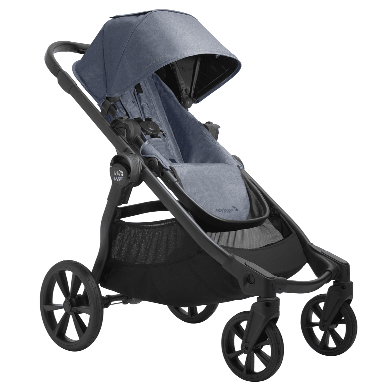 Baby Jogger City Select 2 Stroller - Lightweight Travel Stroller with Adjustable Seat | Perfect for Urban Commuting, Shopping & Family Outings