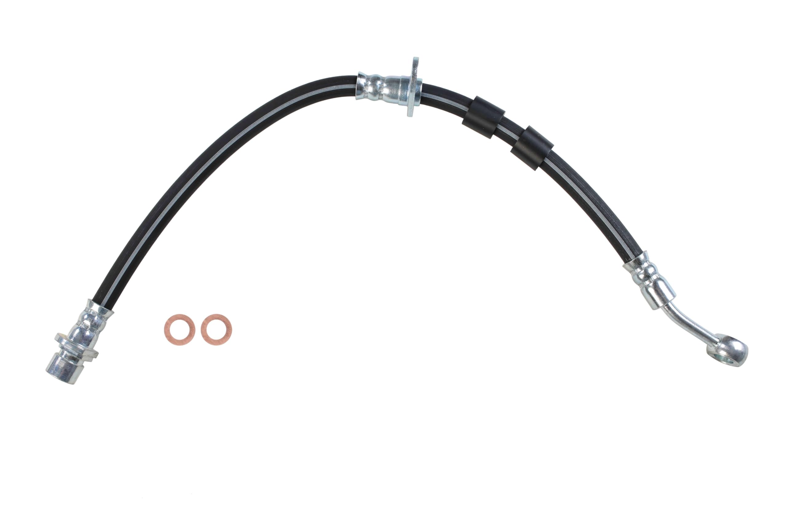Sunsong 2203666 Brake Hydraulic Hose - High Performance Replacement Hose for Cars & Trucks - Perfect for Brake System Repair and Maintenance