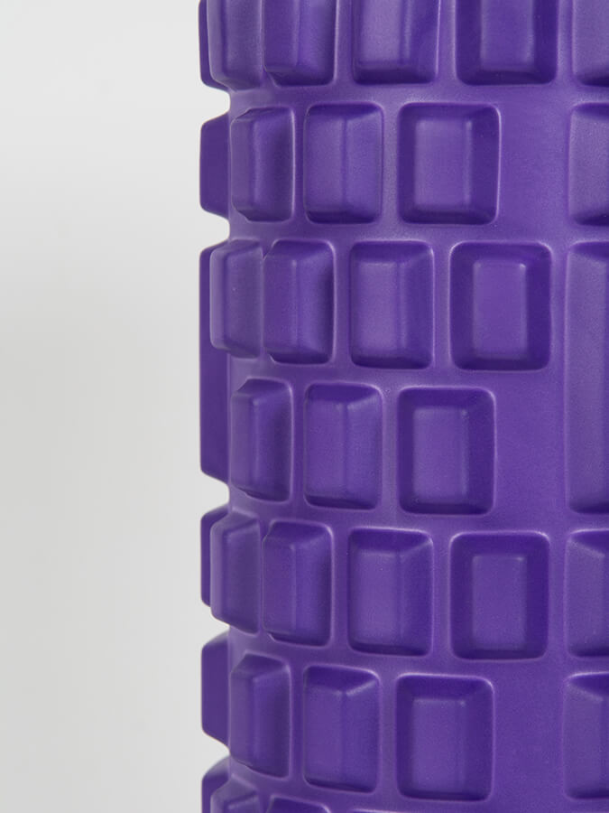 Yoga Studio SMR Trigger Point Grid Foam Massage Roller for Muscle Recovery & Pain Relief - Perfect for Yoga, Fitness, and Post-Workout Recovery