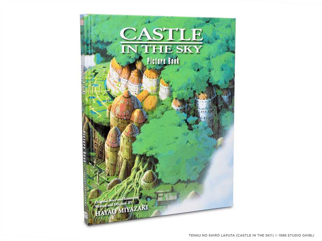 Castle in the Sky Picture Book by Hayao Miyazaki - Anime Art Book for Ghibli Fans, Perfect for Collectors and Studio Ghibli Movie Lovers