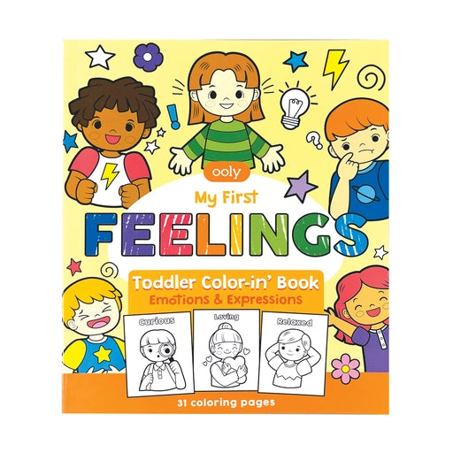 Emotions Coloring Book for Kids & Adults - Stress Relief & Mindfulness Activity for Relaxation, Therapy & Self-Expression | Perfect for Home, School & Office Use