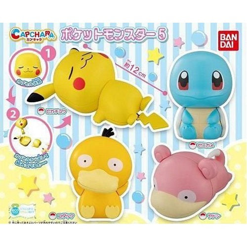 Pokemon Cap Chara Vol. 5 Bandai 2.5 Inch Mini Figure Set - Cute Collectible Toy for Kids & Adults - Perfect for Display, Gifts, and Pokemon Battles