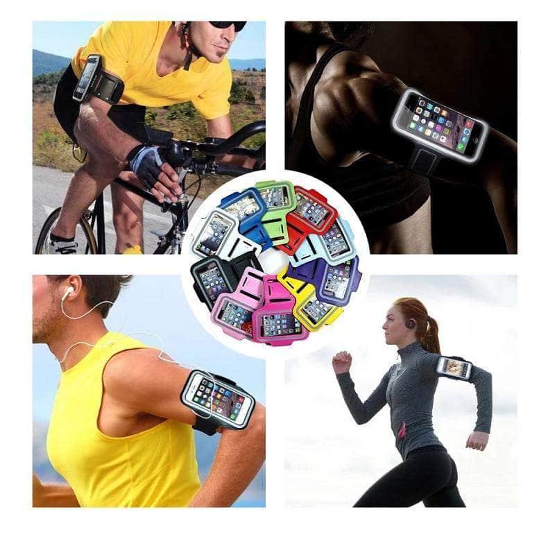 iPhone 12 Running Armband - Adjustable Workout Belt for Gym, Jogging & Fitness - Secure Phone Holder for Sports & Outdoor Activities