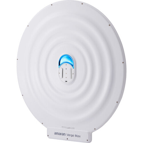 Amaran Verge Max Bi-Color Round LED Light Panel - 18W, 5600K Daylight & 3200K Tungsten, Dimmable, for Photography, Videography & Studio Lighting