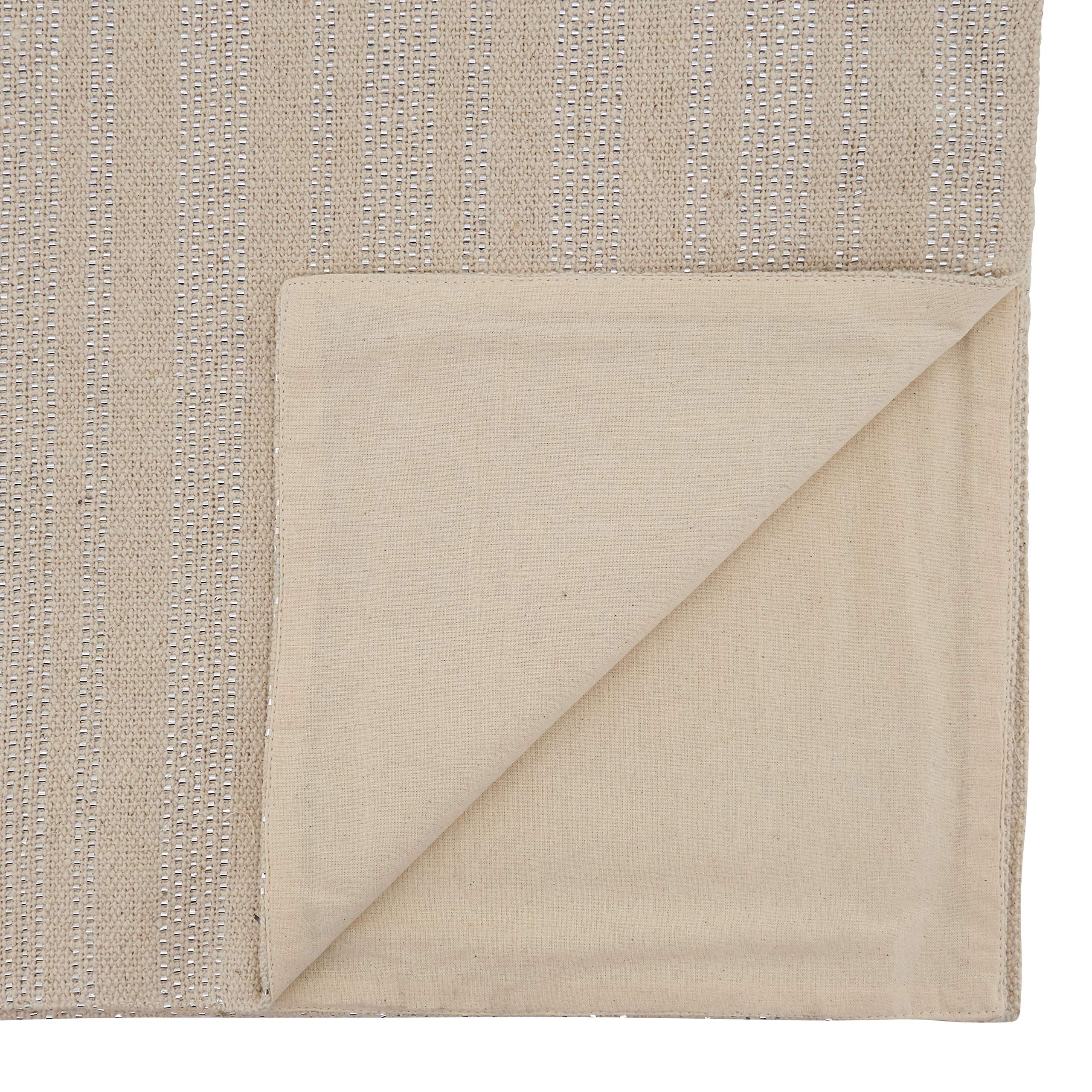 Elegant Shimmer Line Design Table Runner for Dining Room Decor - Perfect for Weddings, Parties & Holiday Celebrations