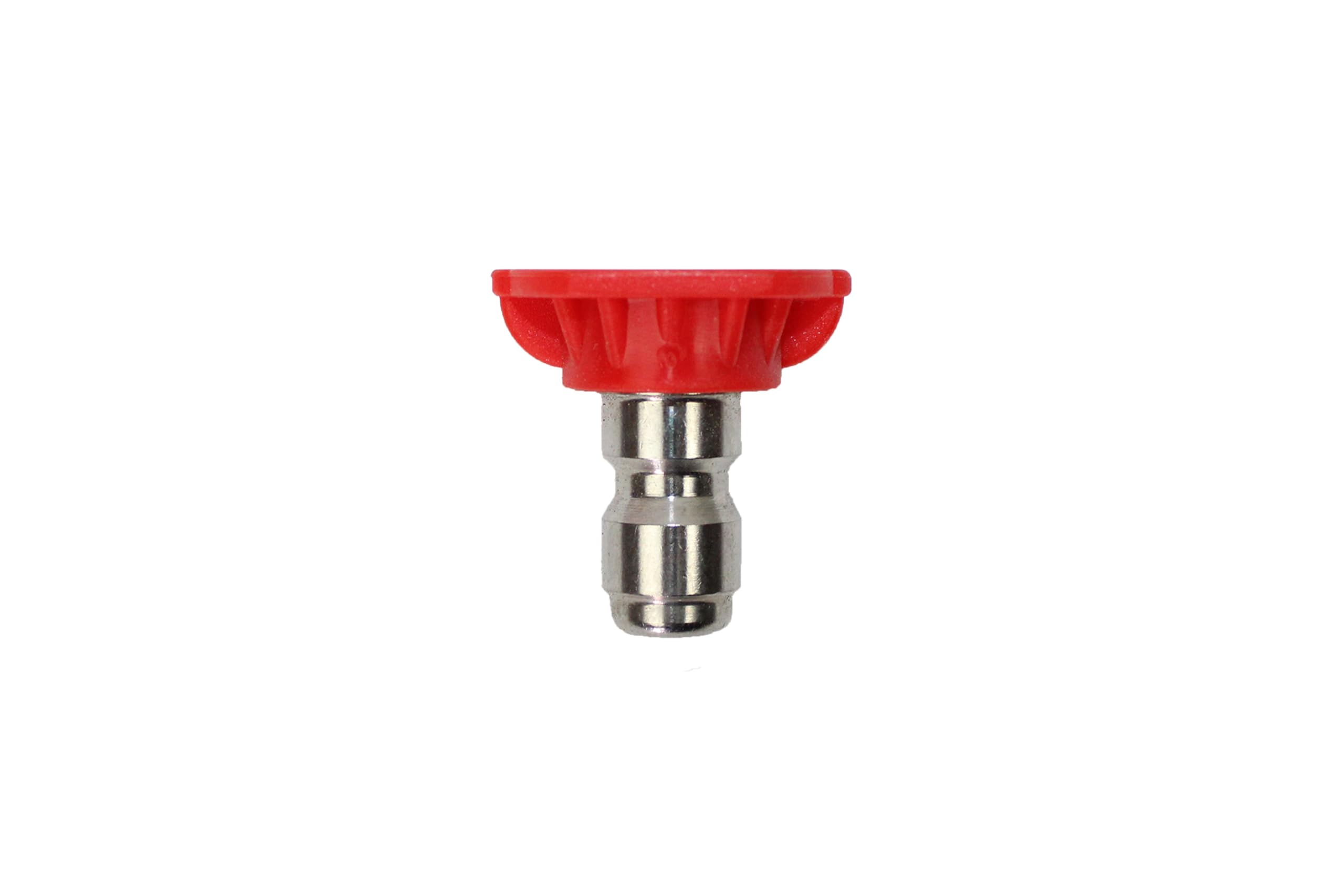 Universal 0° Red Pressure Washer Nozzle - High Pressure Cleaning Tip for Generators, Cars, Driveways & Outdoor Surfaces