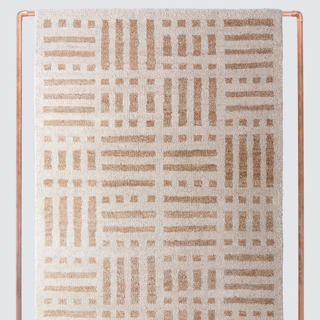 Mahika Hand Knotted Area Rug - Premium Handmade Wool Rug for Living Room, Bedroom & Dining Room - Soft & Durable Home Decor for Cozy Interior Design