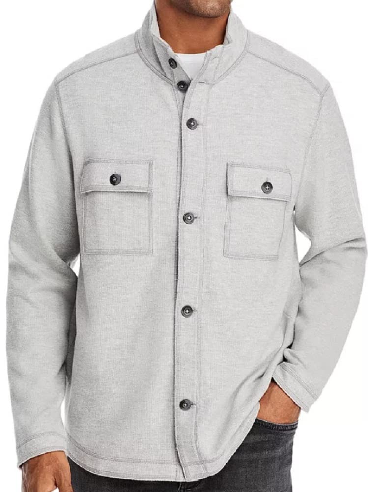 Tommy Bahama Montserrat CPO Shirt Jacket for Men - Lightweight, Breathable, Stylish Outdoor Wear - Perfect for Beach, Travel & Casual Outings