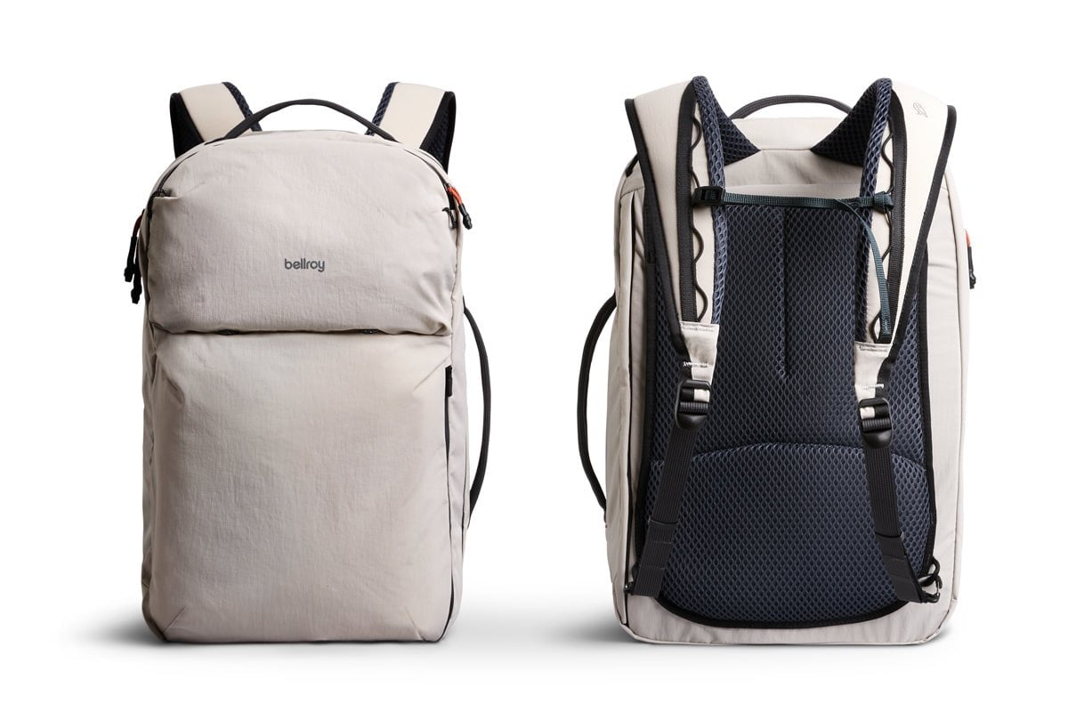 Bellroy Lite Travel Pack 30L - Lightweight Waterproof Backpack for Travel & Hiking | Perfect for Weekend Getaways & Commuting