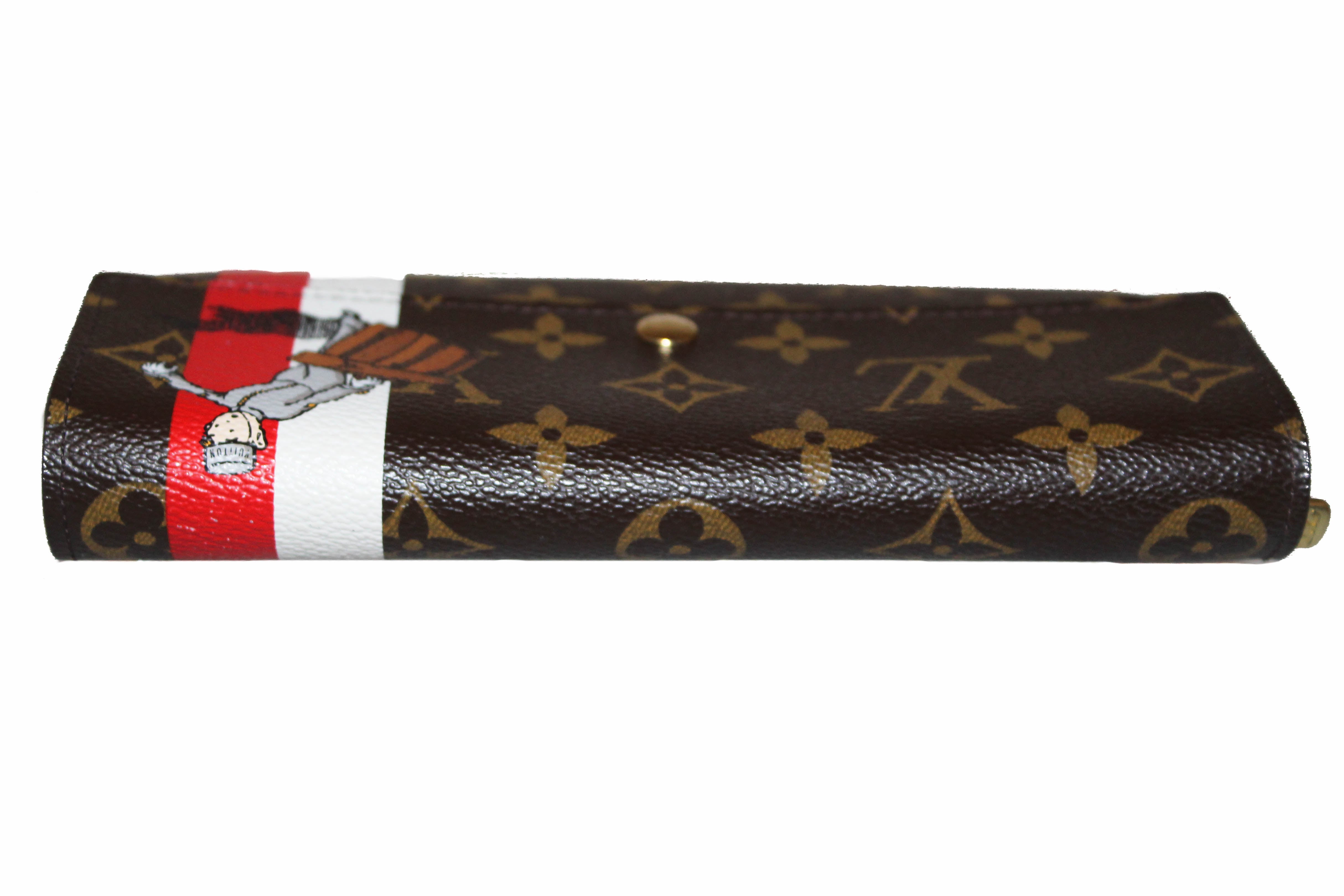 Authentic Louis Vuitton Limited Edition Monogram Sarah Wallet for Women - Luxury Designer Crossbody Clutch for Parties, Travel & Everyday Use