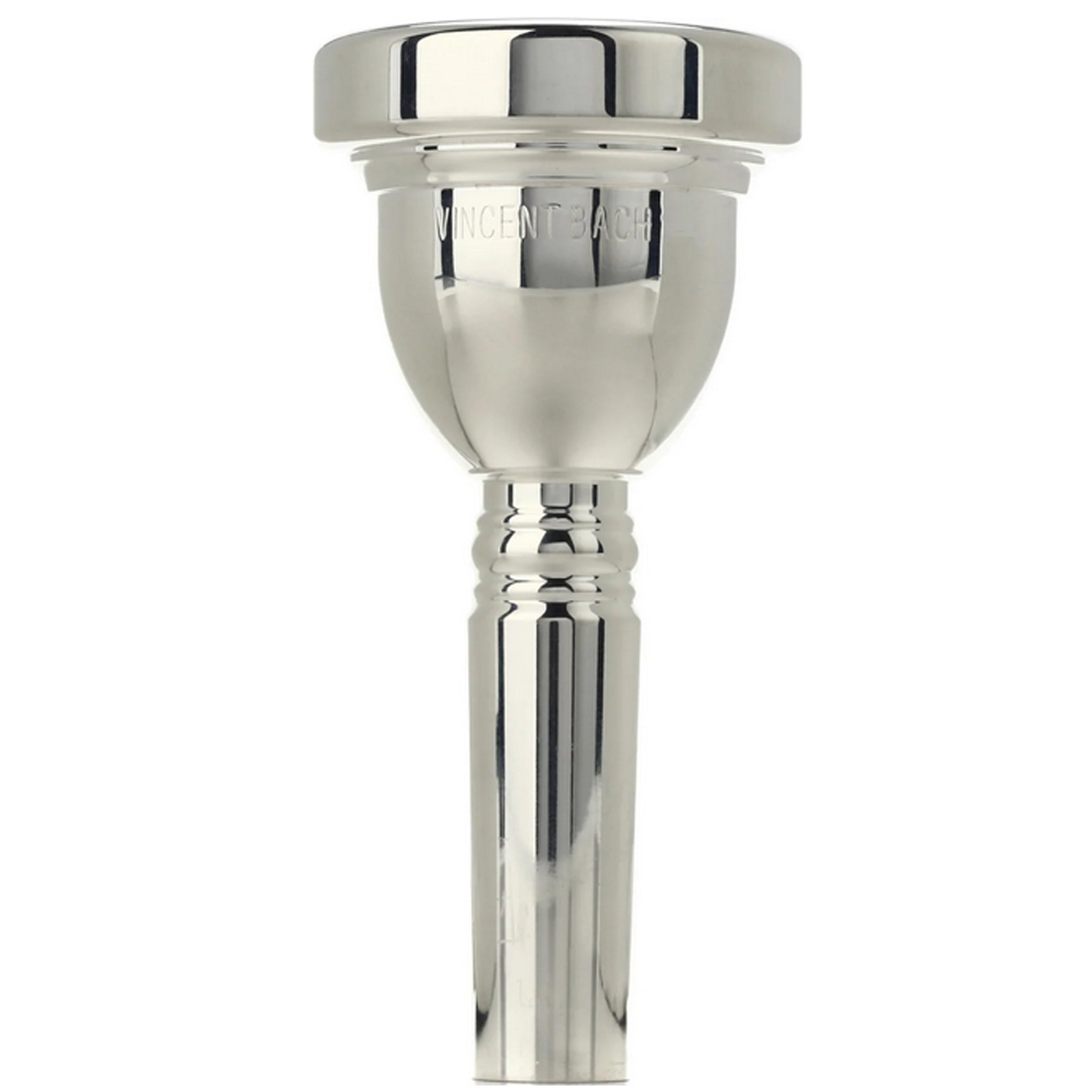 Bach Classic Silver Plated Trombone Mouthpiece - Large Shank 3G Size for Professional Players | Perfect for Jazz, Orchestral & Marching Band Performances
