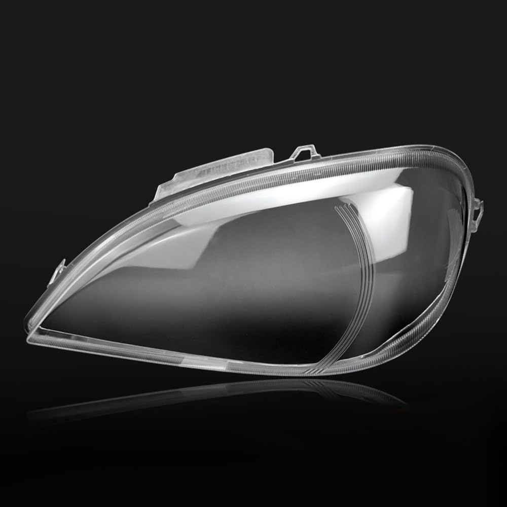 Benz W163 Headlight Cover 1998-2005 ML320 ML350 ML430 - Clear Lens Replacement for 4-Door SUVs