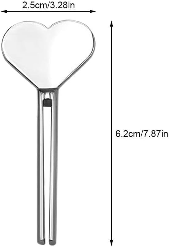 Stainless Steel Toothpaste Tube Squeezer & Hand Cream Roller - Metal Manual Dispenser for Bathroom, Cosmetic & Travel - Perfect for Tidy Tubes & Easy Squeezing