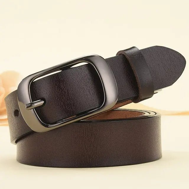 Premium Adjustable Faux Leather Belt for Women & Men - Stylish Fashion Accessory for Jeans, Dresses & Office Wear
