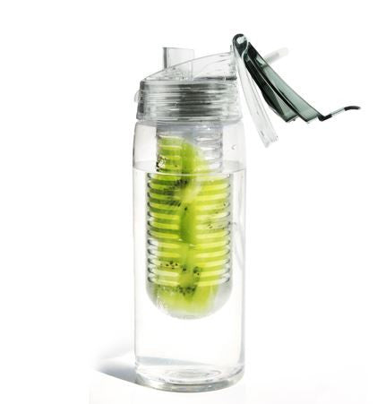 Asobu Flavour It 2 Go - Premium Portable Water Bottle with Flavor Infuser - Perfect for Gym, Hiking, Work & Travel Hydration