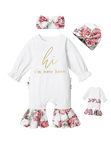 Floral Print # White Pink