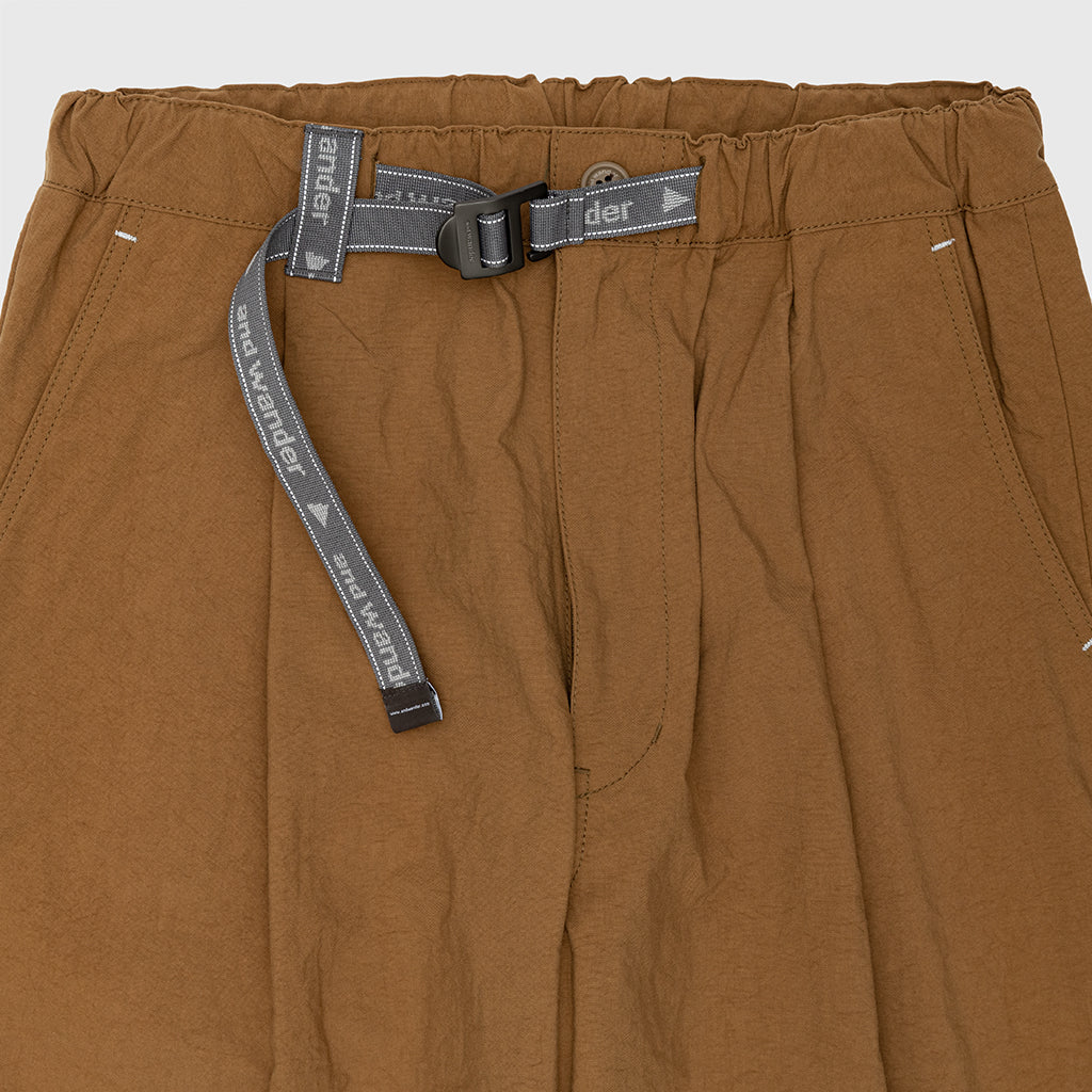 Premium Nylon Chino Pants for Men - Slim Fit Tapered Trousers with Tuck Design | Office Wear, Casual Outfits & Travel Clothing