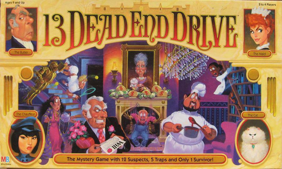 13 Dead End Drive Board Game - Fun Family Strategy Game for Kids & Adults - Perfect for Game Nights & Parties