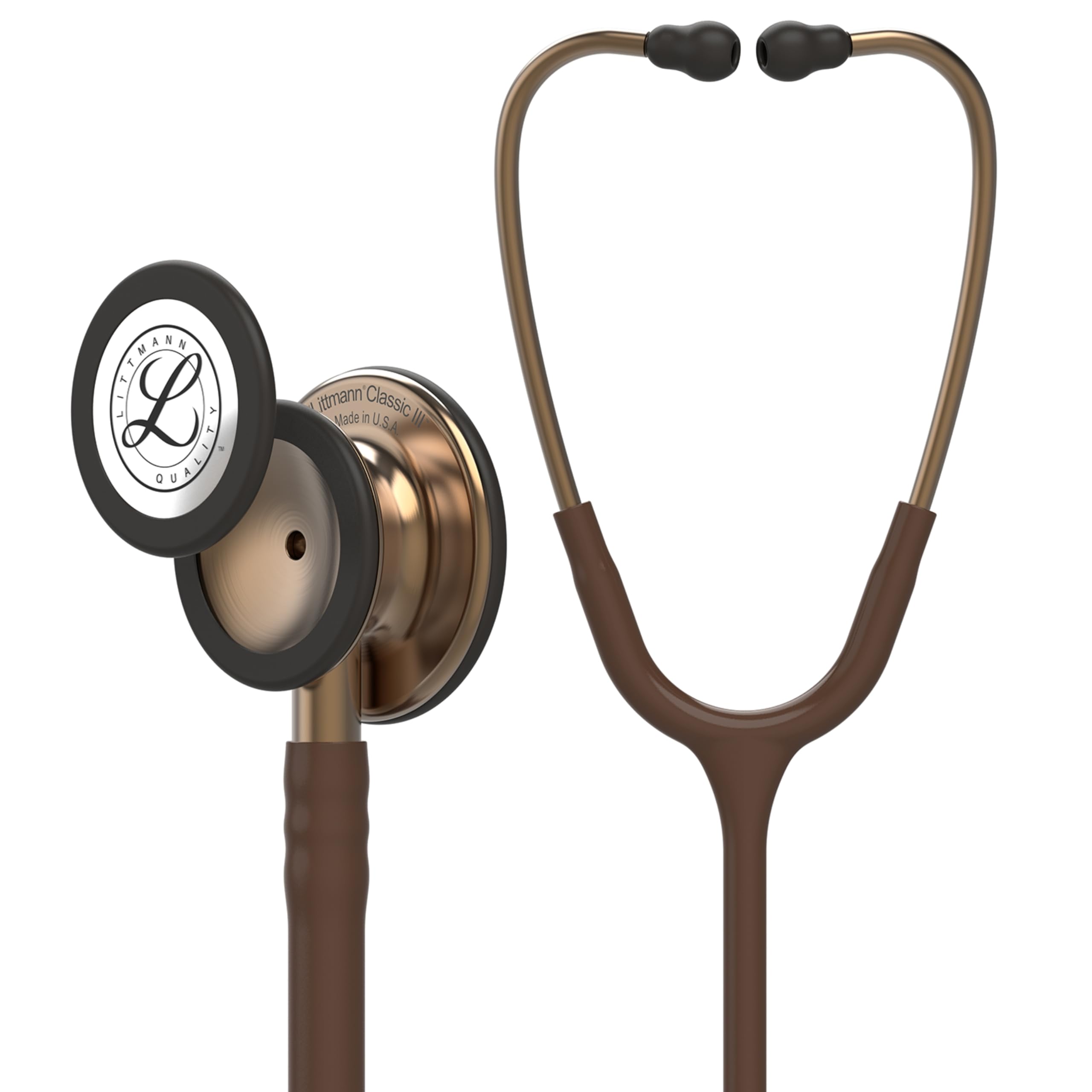 3M Littmann Classic III Monitoring Stethoscope - 5809 Model with 2X Louder Sound, Lightweight Design & Stainless Steel Chestpiece - 27