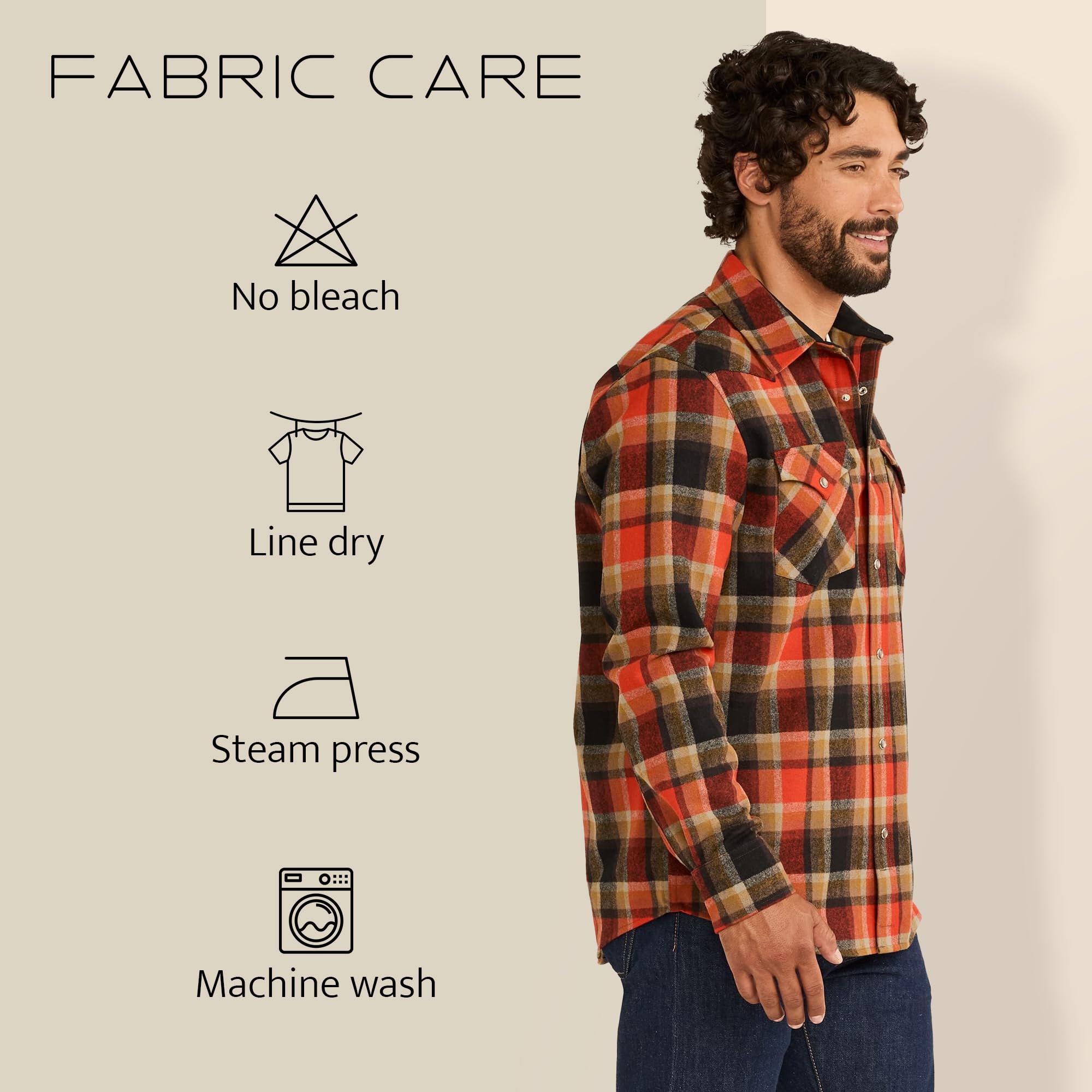 PENDLETON Men's Classic Wool Shirt - Flannel Plaid Long Sleeve Button Down for Outdoor Camping Hiking and Casual Wear