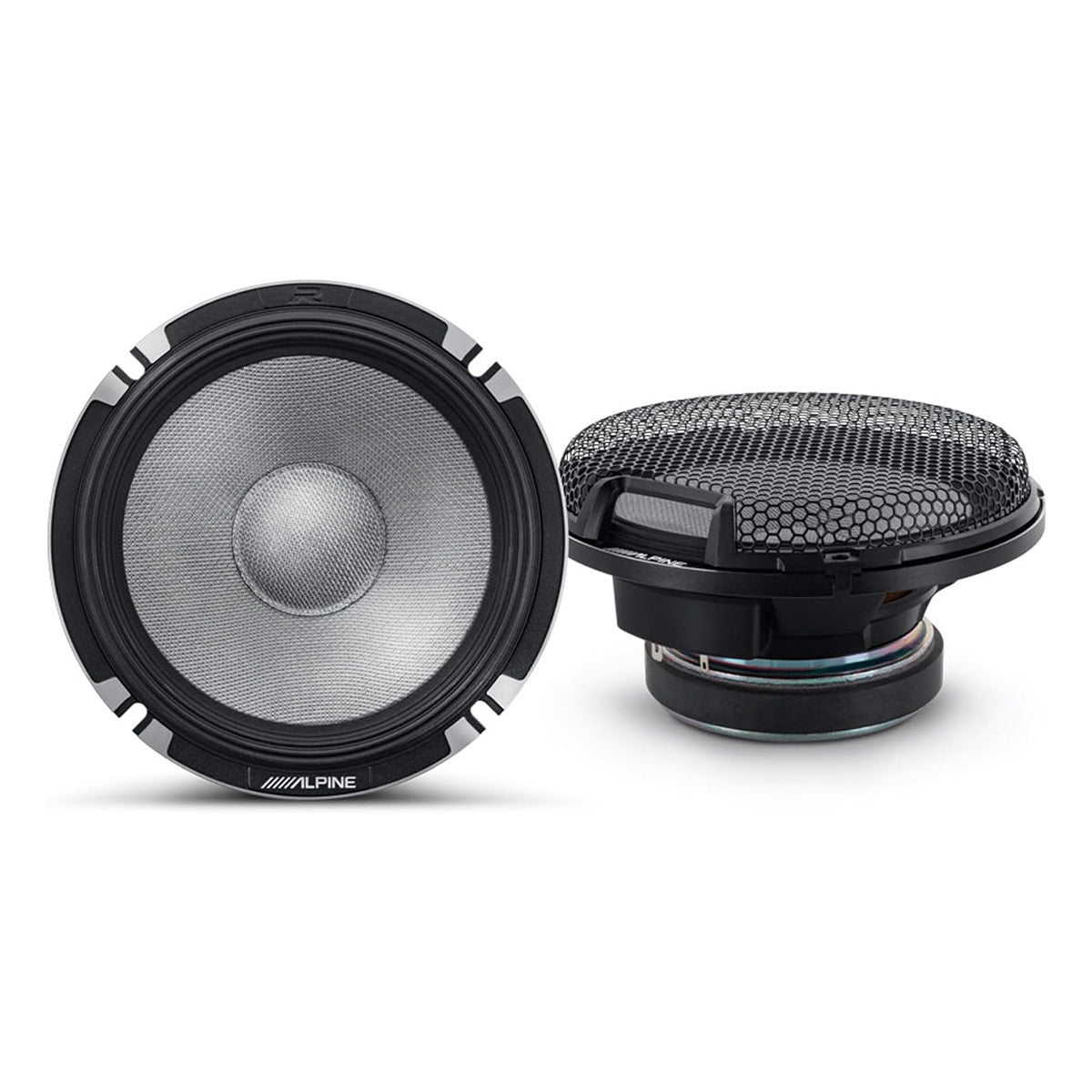 Alpine R2 S652 R Series Pro 2-Way Component Car Speaker Set - High Performance Audio for Cars, Trucks & SUVs - Perfect for Upgrading Your Vehicle Sound System