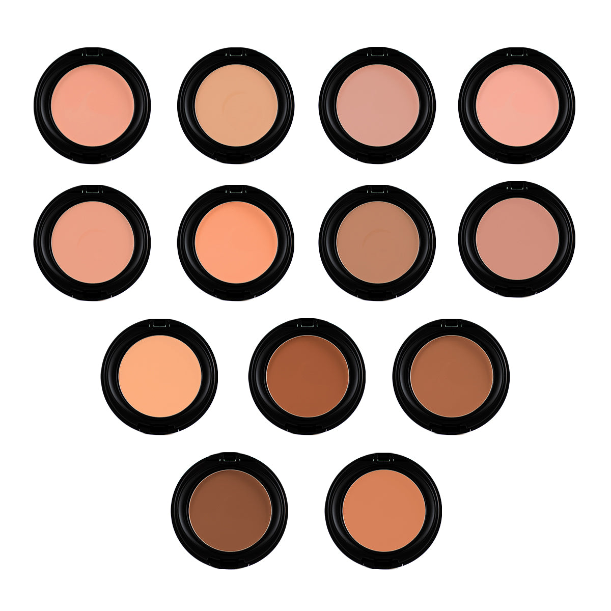Professional Paramedical Foundation & Baked Powder Makeup Kit - Brow Definer, Camouflage Concealer, Baked Blush, Liquid Eyeliner & Lip Gloss with 2 Eyeshadows - Perfect for Bridal, Photoshoot & Special Occasion Makeup