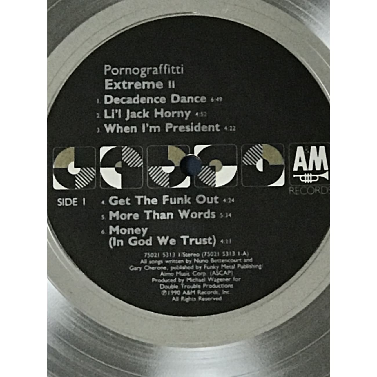 Extreme II: Pornograffitti Platinum RIAA Certified Vinyl Record - Perfect for Music Collectors & Rock Enthusiasts, Ideal for Home Decor & Man Cave Displays