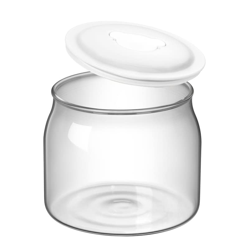 Premium Greek Yogurt Maker Machine with Strainer & Timer - Stainless Steel Inner Pot, 2 Glass Jars (1 Quart) - Automatic Digital Yogurt Maker for Homemade Organic Yogurt - Perfect for Healthy Breakfast, Snacks & Keto/Low-Carb Diets