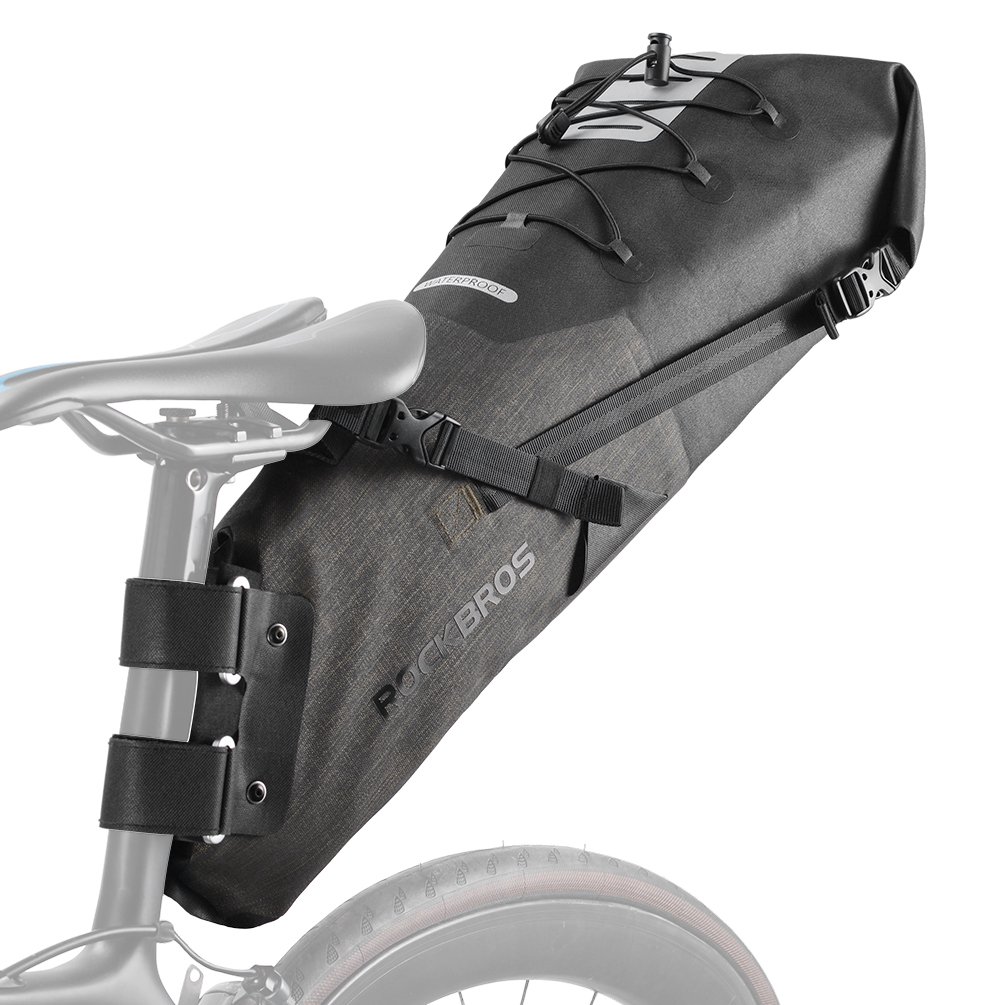 ROCKBROS Waterproof Bikepacking Bags - Large Capacity Bike Touring Panniers for Cycling Adventures | Perfect for Long-Distance Travel, Commuting & Outdoor Camping