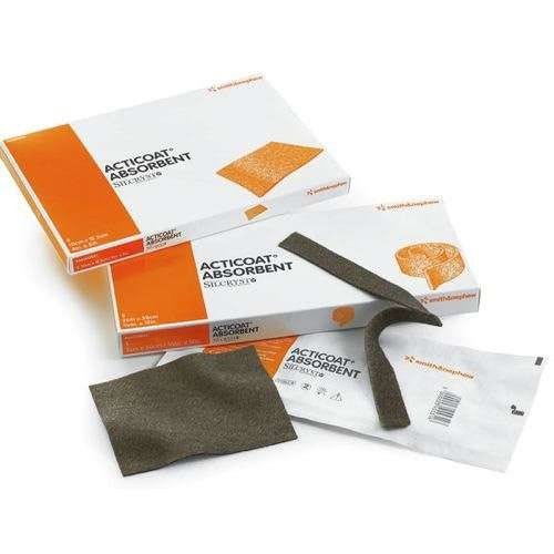 Acticoat 7 Silver Antimicrobial Wound Dressing - Box of 5 | Advanced Silver-Coated Bandages for Burns, Ulcers & Surgical Wounds | Medical-Grade Wound Care for Faster Healing