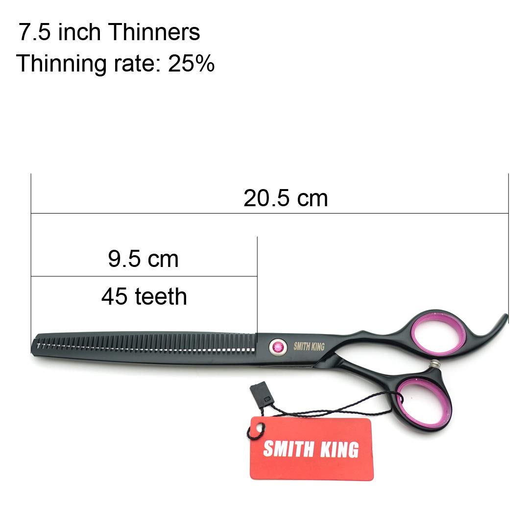 Professional Dog Grooming Scissors Set - 8.0 Inch Thinning Shears for Precise Trimming | Perfect for Professional Groomers & Pet Owners at Home
