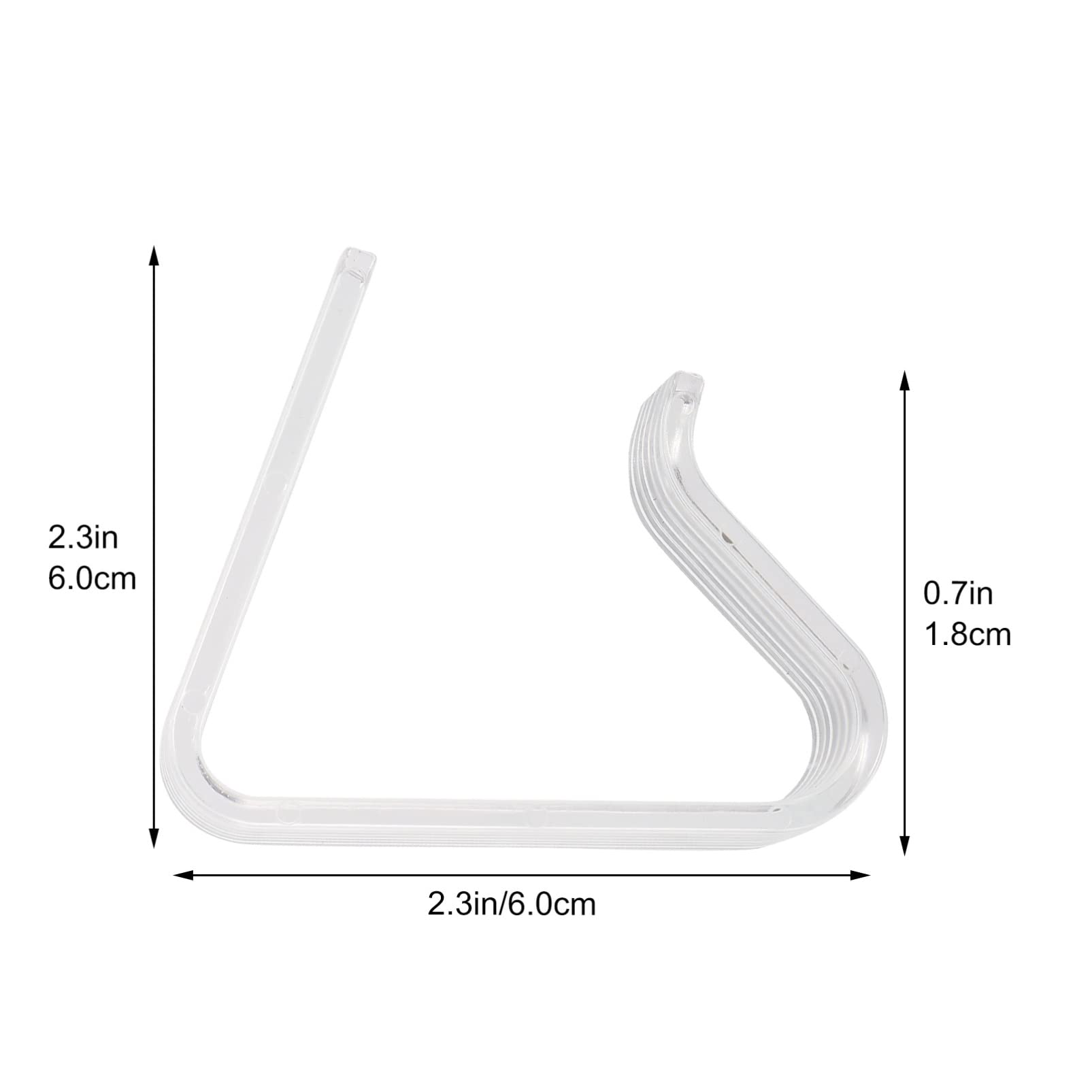 Yardwe 4-Pack Heavy Duty Plastic Tablecloth Clips for Outdoor Picnics - Large Triangle Table Cloth Holders for Picnic Tables, Dinner Parties & Outdoor Dining - Secure Table Cover in Windy Conditions