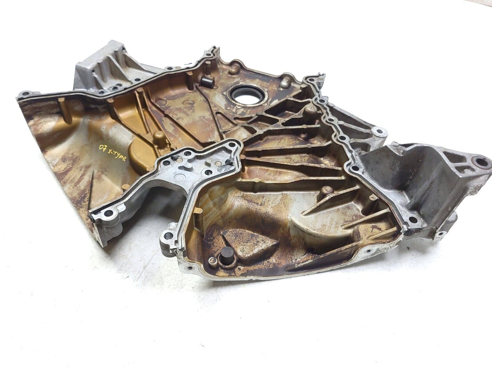 02 08 Jaguar X-Type Engine Timing Cover OEM 86k Miles - Replacement Part for Jaguar X-Type 2002-2008 Models - Perfect for Engine Repair & Maintenance