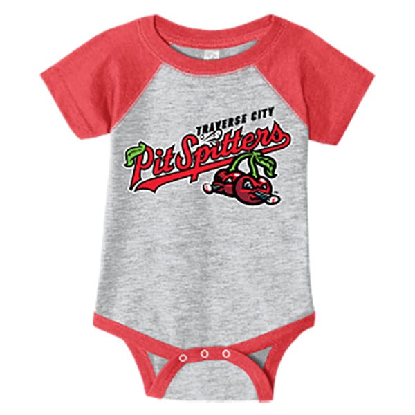 Adorable Grey & Red Baseball Onesie for Infants - Soft & Comfortable Baby Bodysuit for Playtime, Photos & Everyday Wear