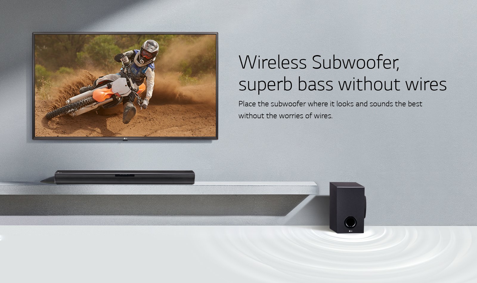 LG 221515 160W Bluetooth Wireless Sound Bar - Premium Black Home Theater Speaker System for TV, Movies & Music Streaming