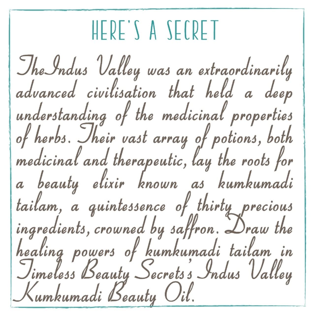 Indus Valley Organic Kumkumadi Beauty Oil - 35ml | Ayurvedic Face Oil for Brightening & Glowing Skin | Anti-Aging & Dark Spot Treatment | Perfect for Nighttime Skincare Routine & Bridal Beauty Regimen