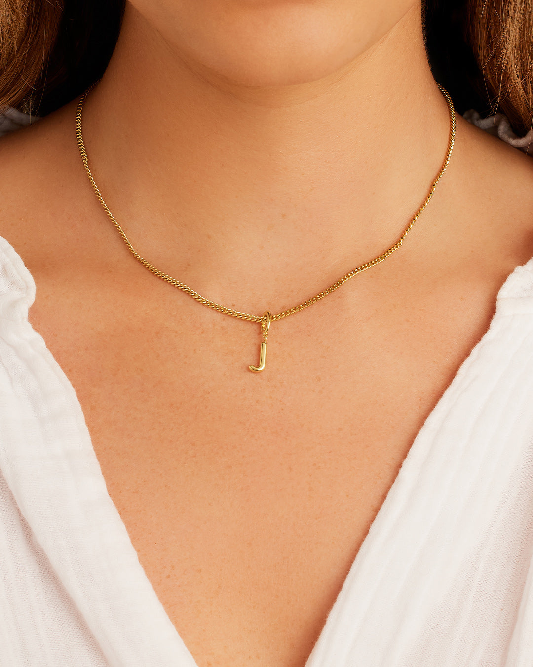 Alphabet Helium Parker Charm - Stylish Initial Letter Pendant Necklace for Women, Perfect for Gifts, Birthdays & Everyday Wear