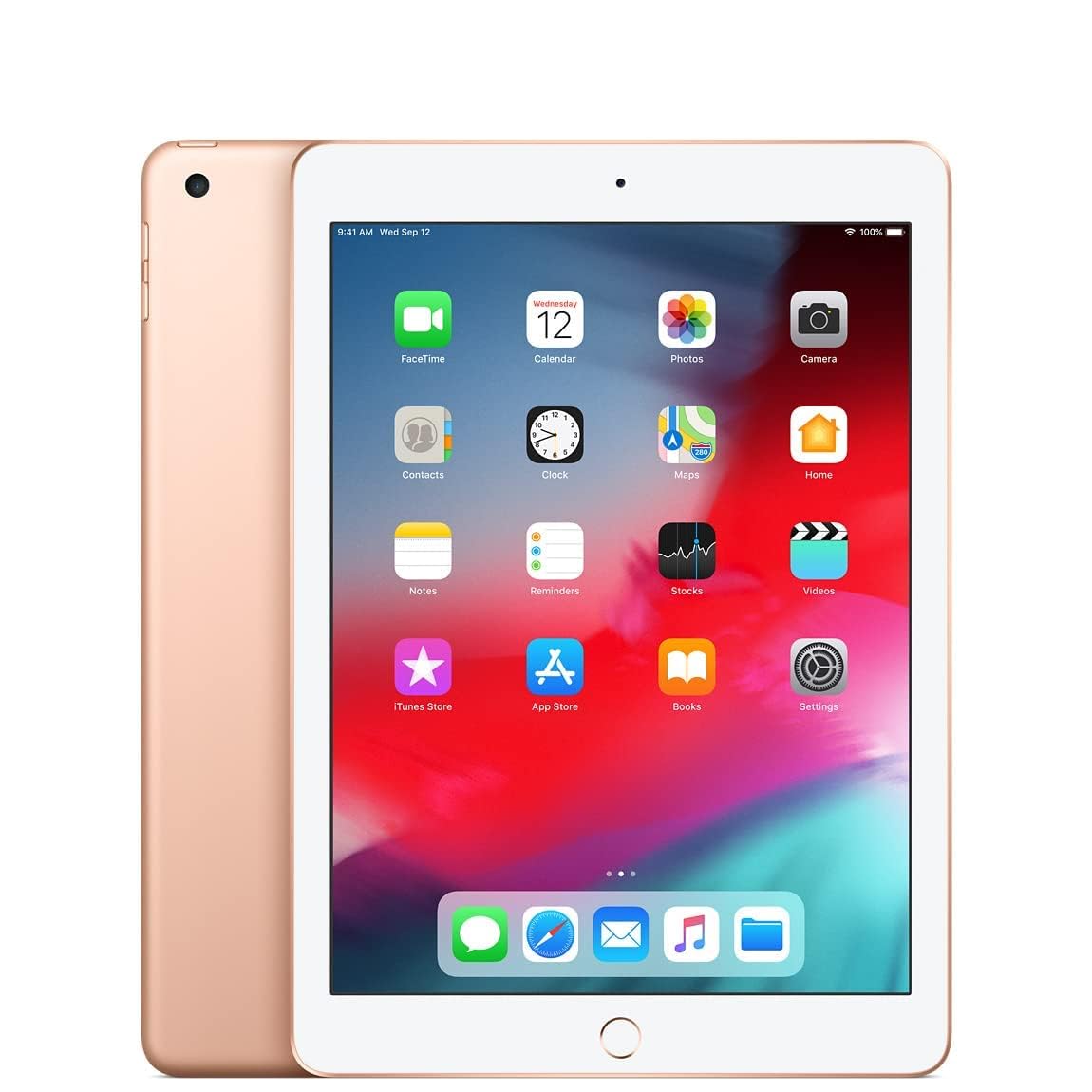 Refurbished Apple iPad 2018 Model - 128GB WiFi Gold | Perfect for Work, Study & Entertainment