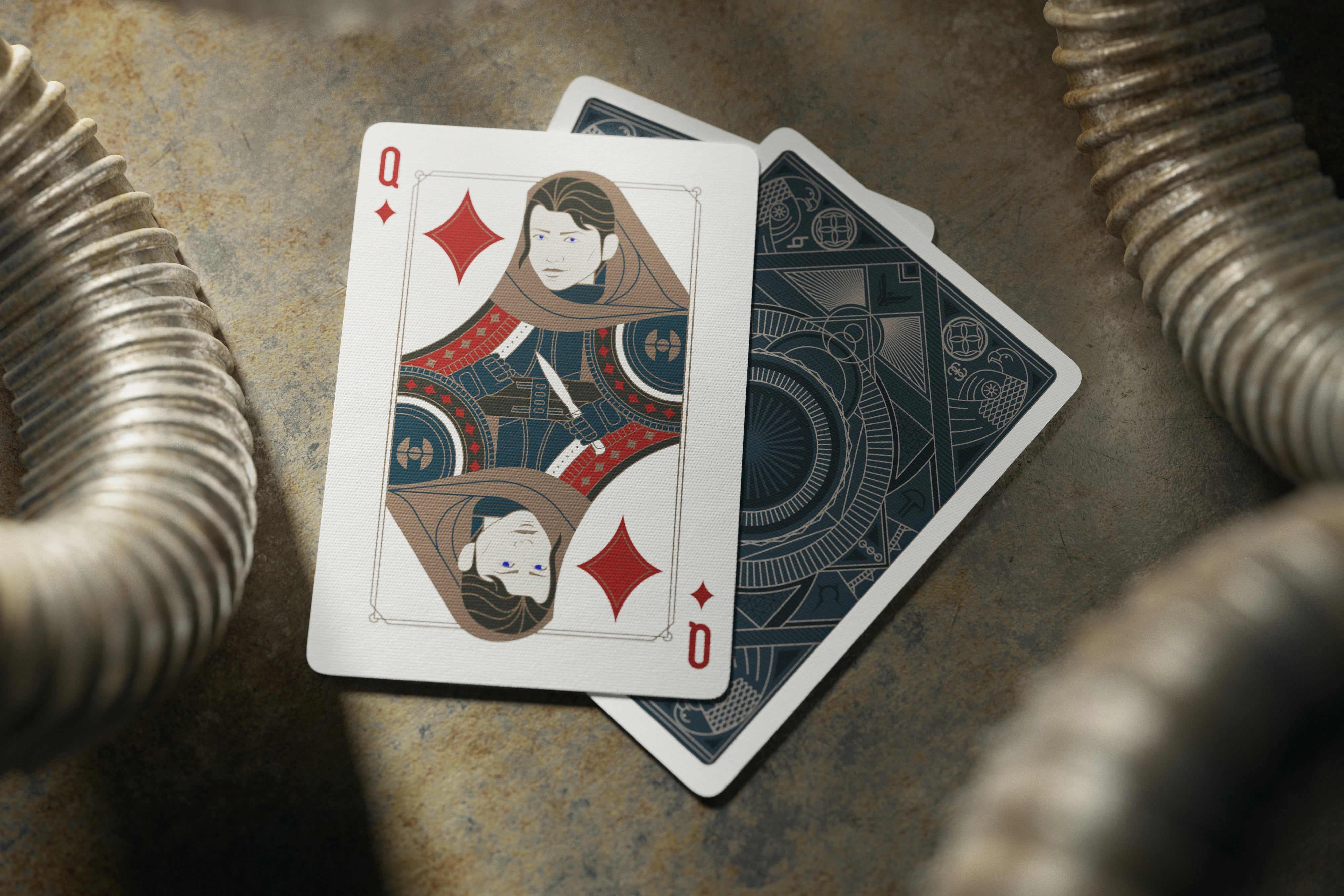 Premium Dune Playing Cards by Theory11 - Official Licensed Deck for Collectors, Cardistry & Magic Tricks - Perfect for Game Nights, Gifts & Fans of the Sci-Fi Classic