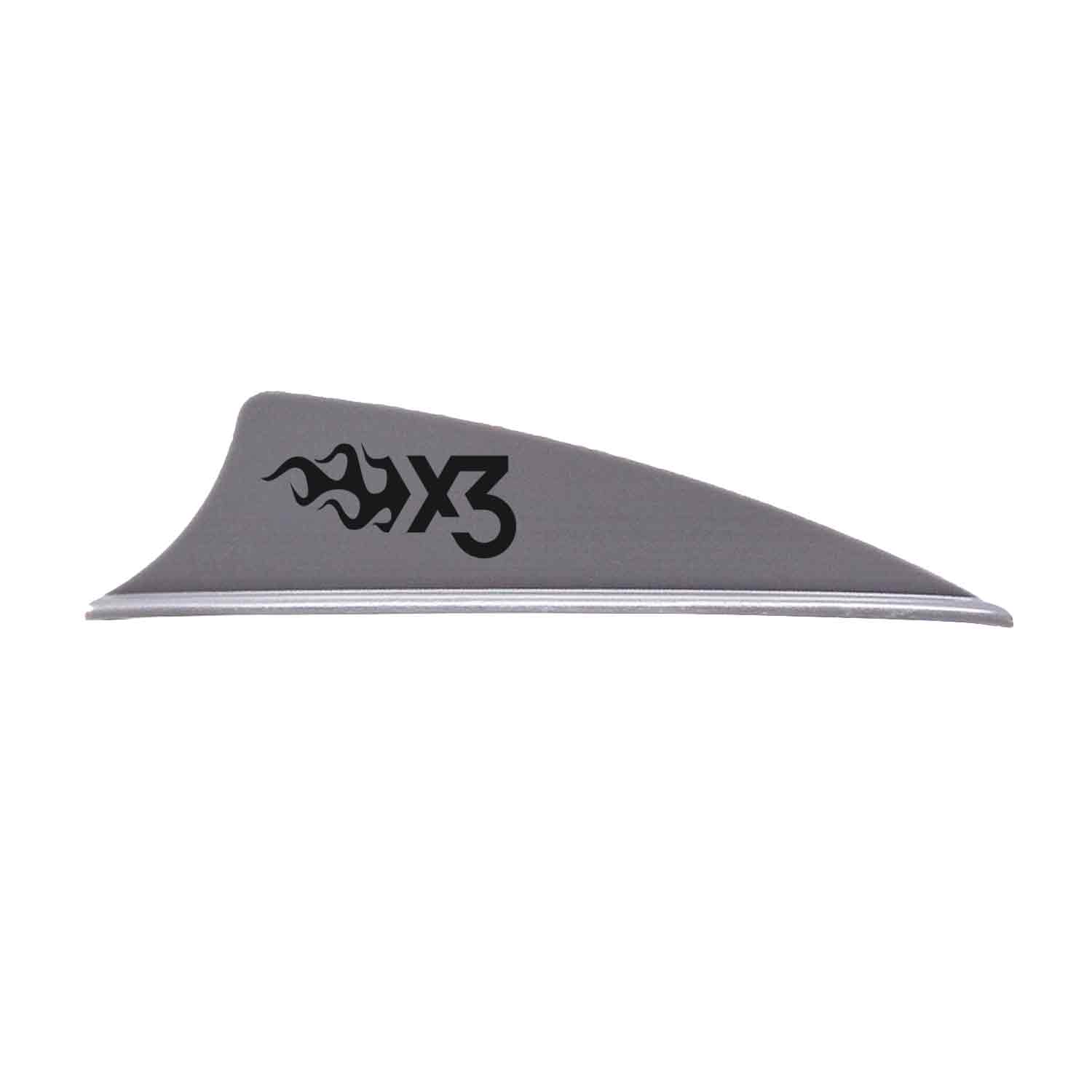 Bohning X3 Vane - High Performance Archery Vanes for Hunting & Target Shooting | Perfect for Bow Hunting, 3D Archery & Outdoor Sports